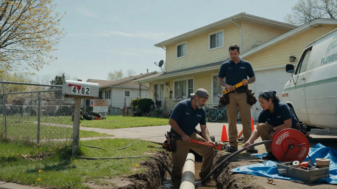 Gas Line Repair in Little York, IL near me